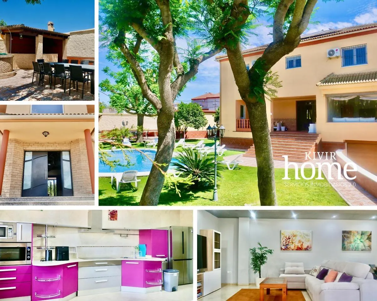 Villa Private Pool! Your Oasis In Sevilla! Bbq!